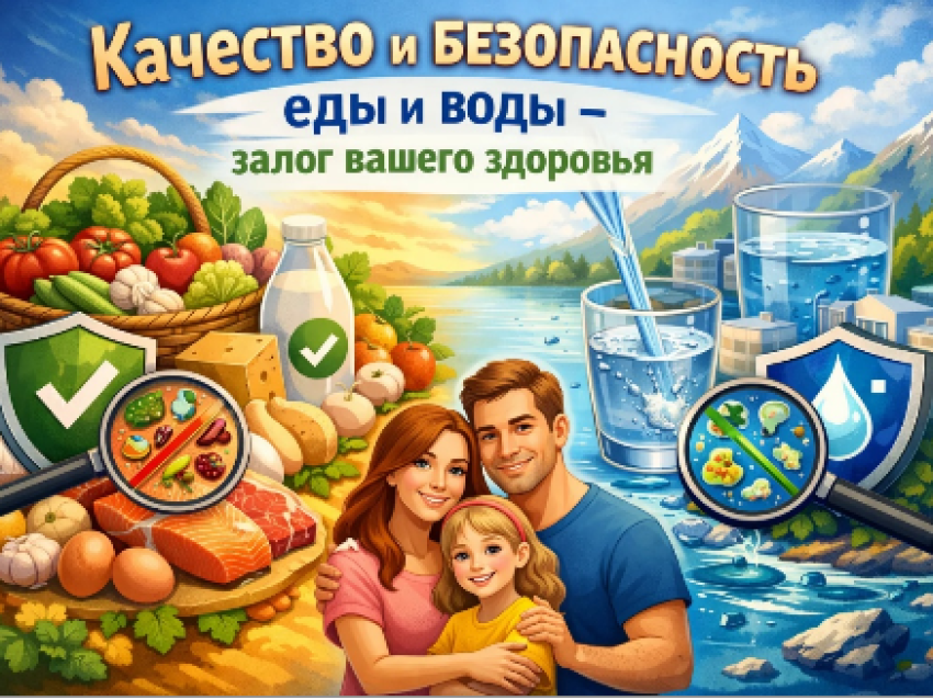 «Качество и безопасность еды и воды – залог вашего здоровья»